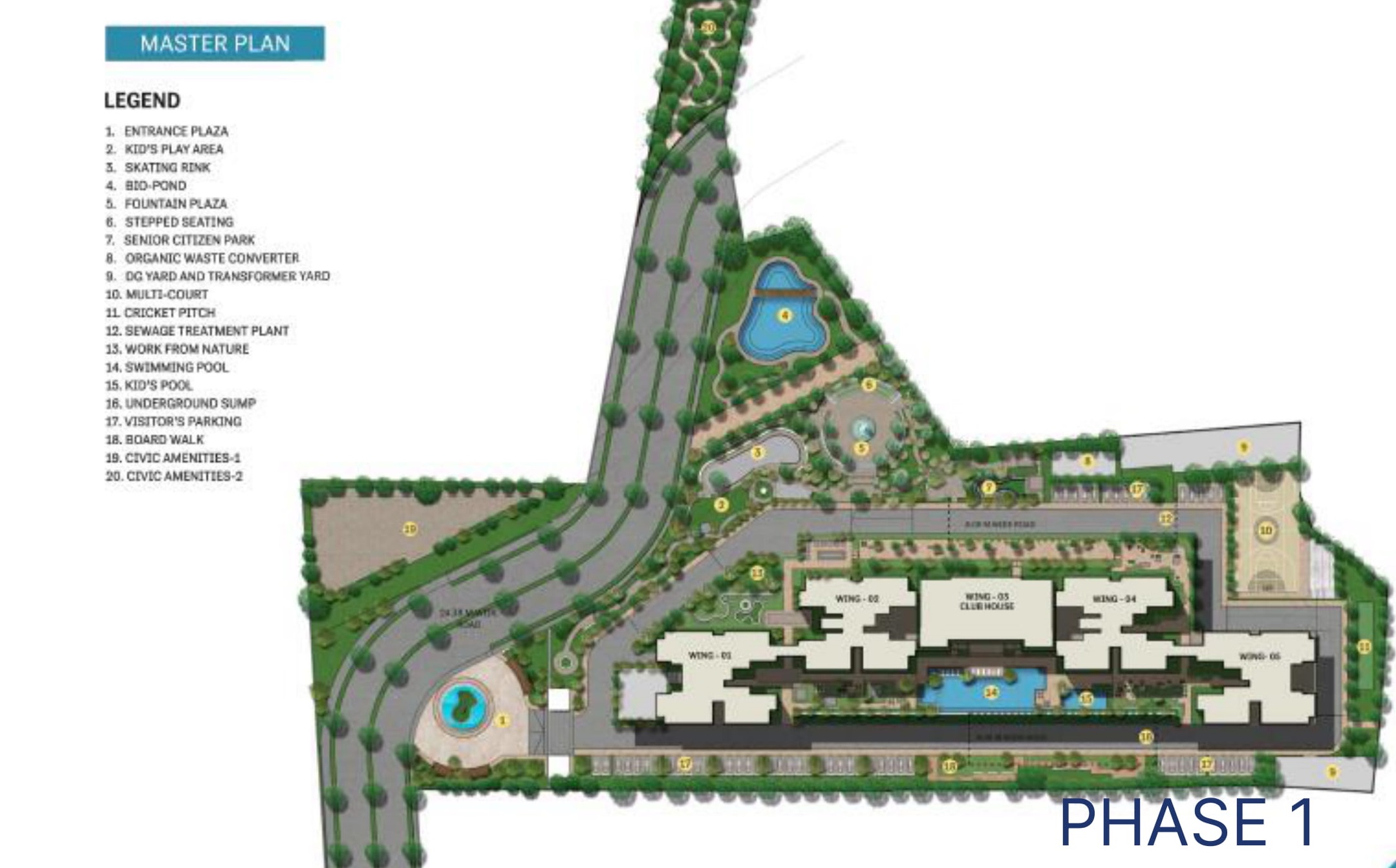 Sobha Hamptons Master Plan