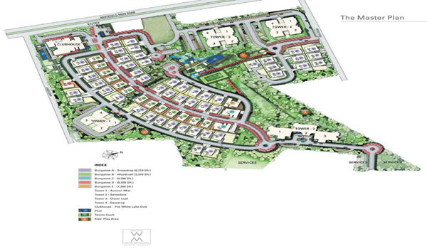 Sobha Queens Towers Master Plan